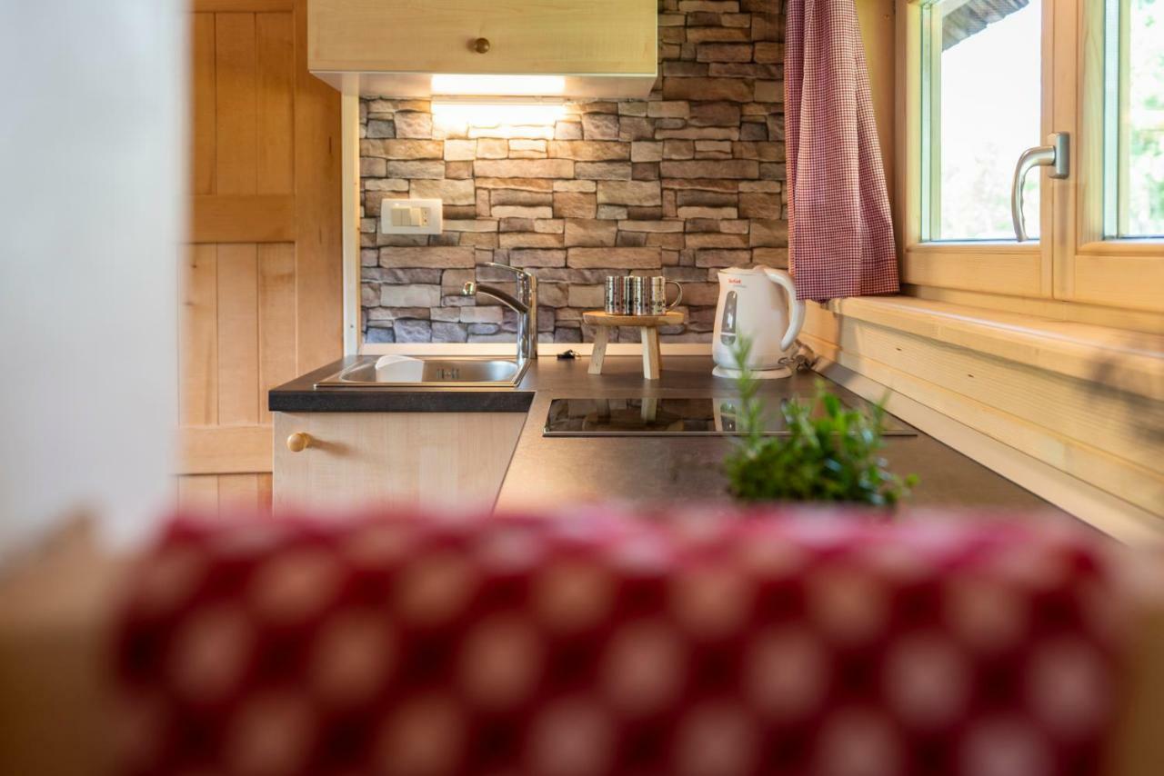 Camping Danica Cottage Stan Bohinj Eksteriør bilde